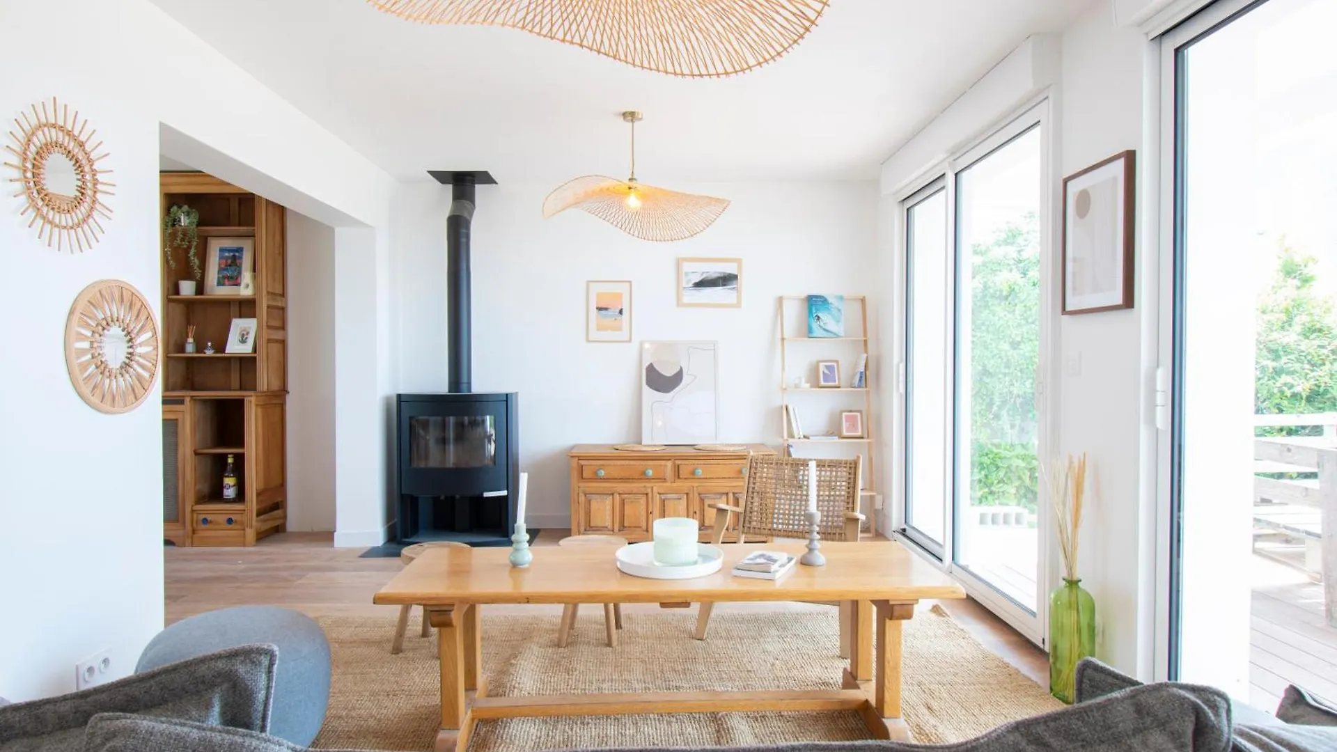 Tatil Evi Maison D'Heol I Grande Terrasse & Vue Mer Crozon Fransa